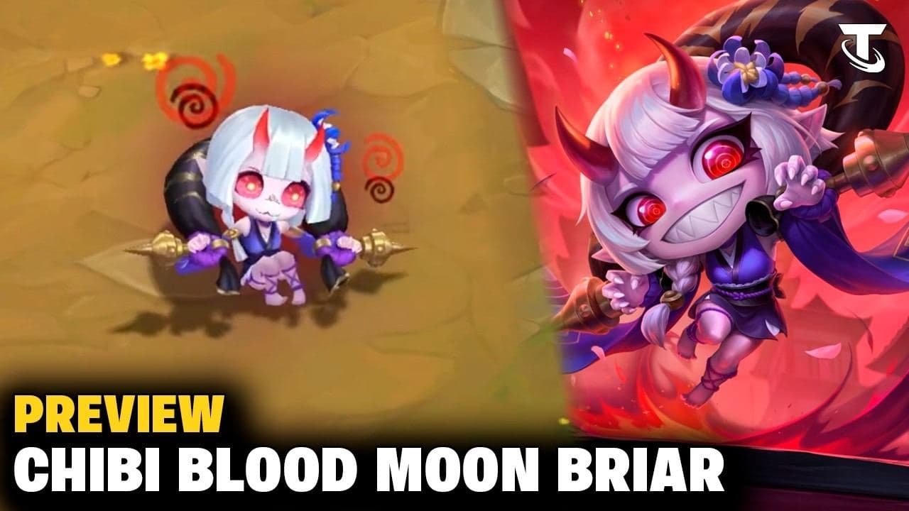 Review Briar Huyết Nguyệt Tí Nị TFT Briar, Huyết Nguyệt, 17.3, Mùa 17, Tí Nị, TFT, ĐTCL