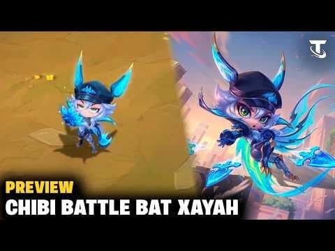 Review Xayah Dơi Chiến Binh Tí Nị TFT Xayah, Dơi Chiến Binh, Battle Bat, Tí Nị, 17.1, Mùa 17, TFT, ĐTCL