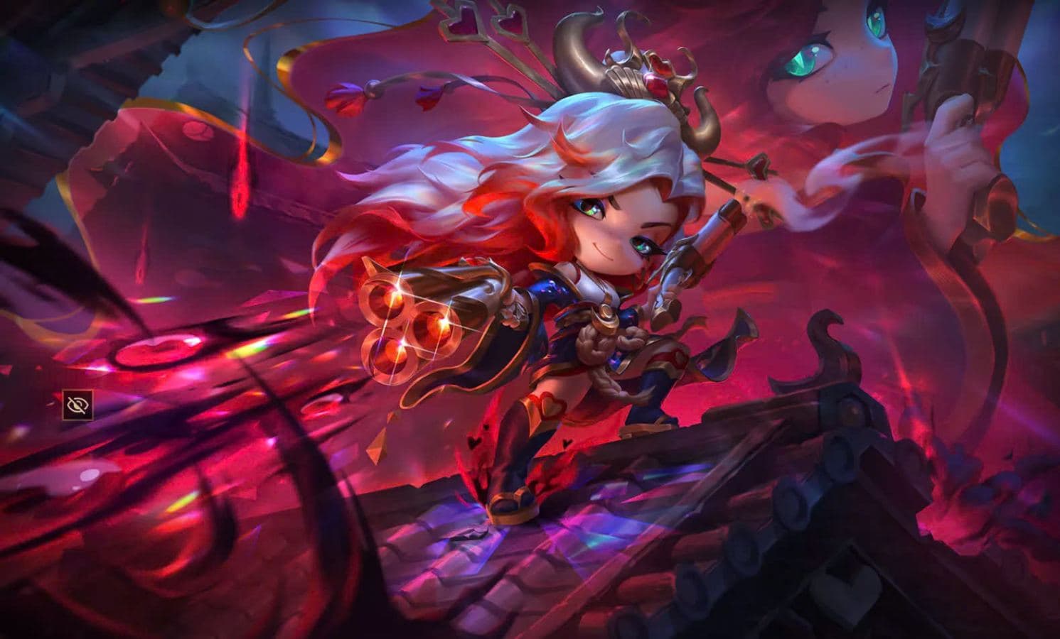 Review Miss Fortune Huyết Nguyệt Tí Nị - Hàng Hiệu TFT Miss Fortune Huyết Nguyệt, MF Huyết Nguyệt, Miss Fortune Tí Nị, MF ĐTCL, MF TFT, Pet Miss Fortune, Prestige MF