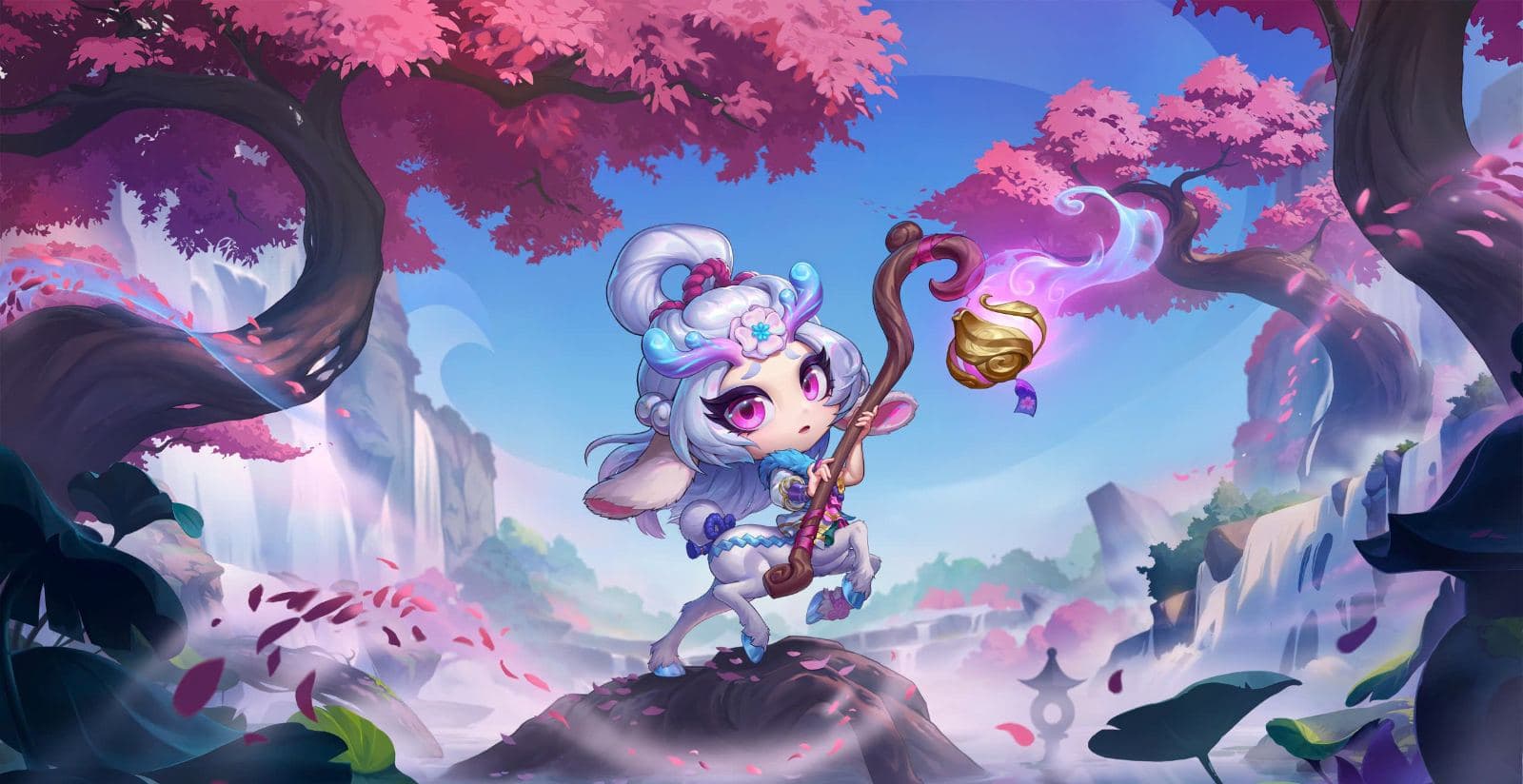 Review Lillia Song Hồn Tí Nị TFT Lillia Song Hồn, Lillia Tí Nị, Chibi Lillia, Lillia ĐTCL, Lillia TFT, Pet Lillia, Spirit Blossom Lillia, Review Lillia