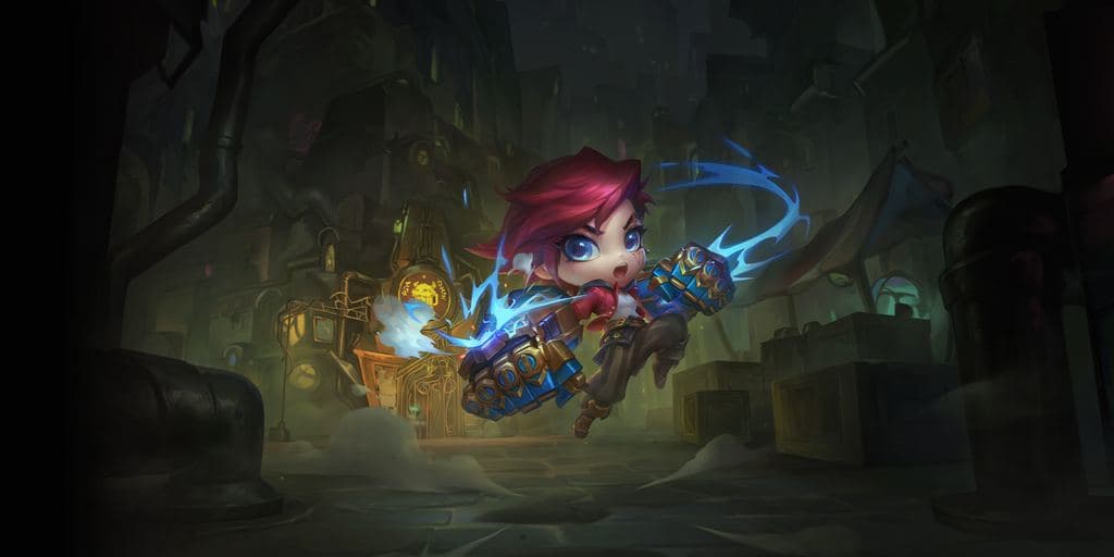 Review Vi Arcane Tí Nị TFT Vi Arcane, Vi Tí Nị, Chibi Vi, Vi ĐTCL, Vi TFT, Pet Vi, Arcane Vi, Review Vi